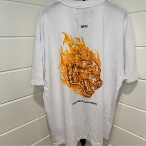 NWT Darc Sport Flaming Wolf Graphic Tee. Size: XL - Mens